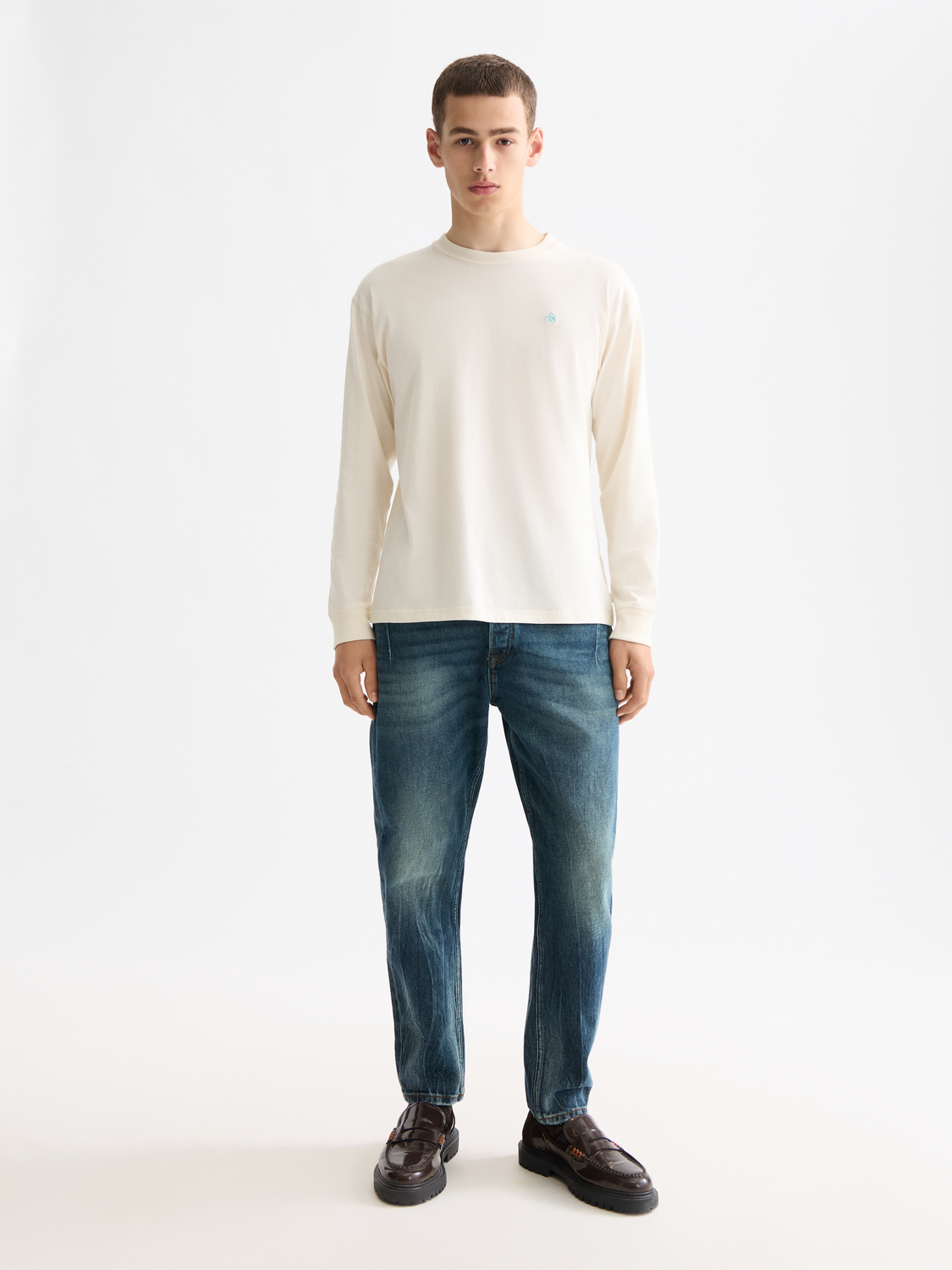 Logo long sleeved t-shirt - Scotch & Soda AU