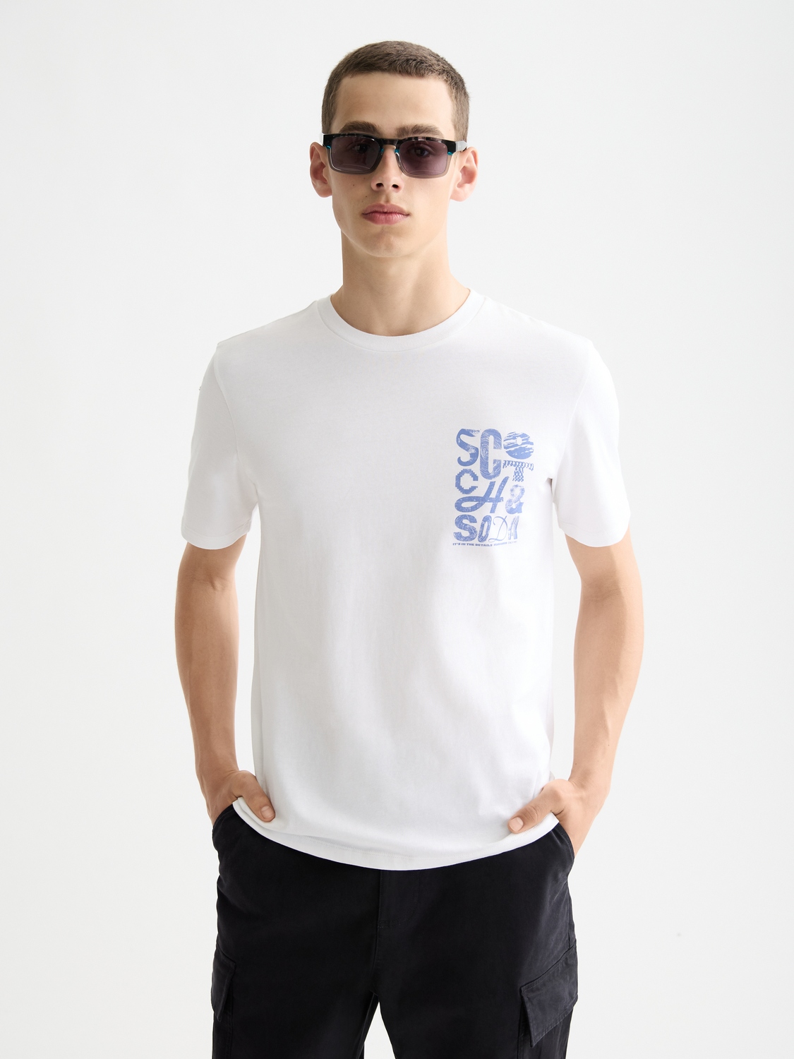 Chest logo t-shirt - Scotch & Soda AU