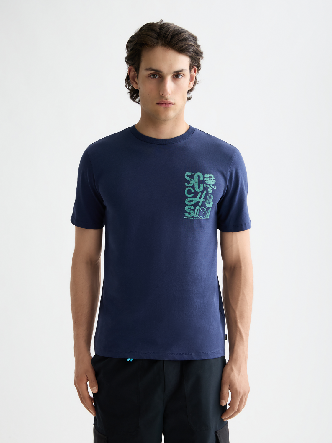 Chest logo t-shirt - Scotch & Soda AU