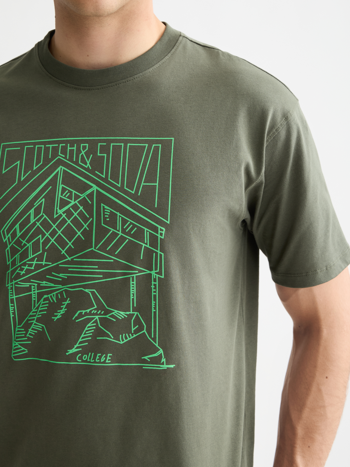 Graphic t-shirt - Scotch & Soda AU