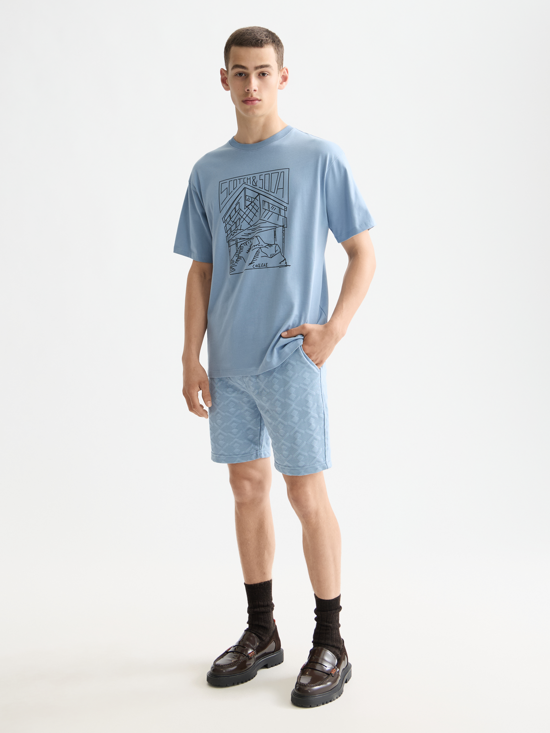 Graphic t-shirt - Scotch & Soda AU