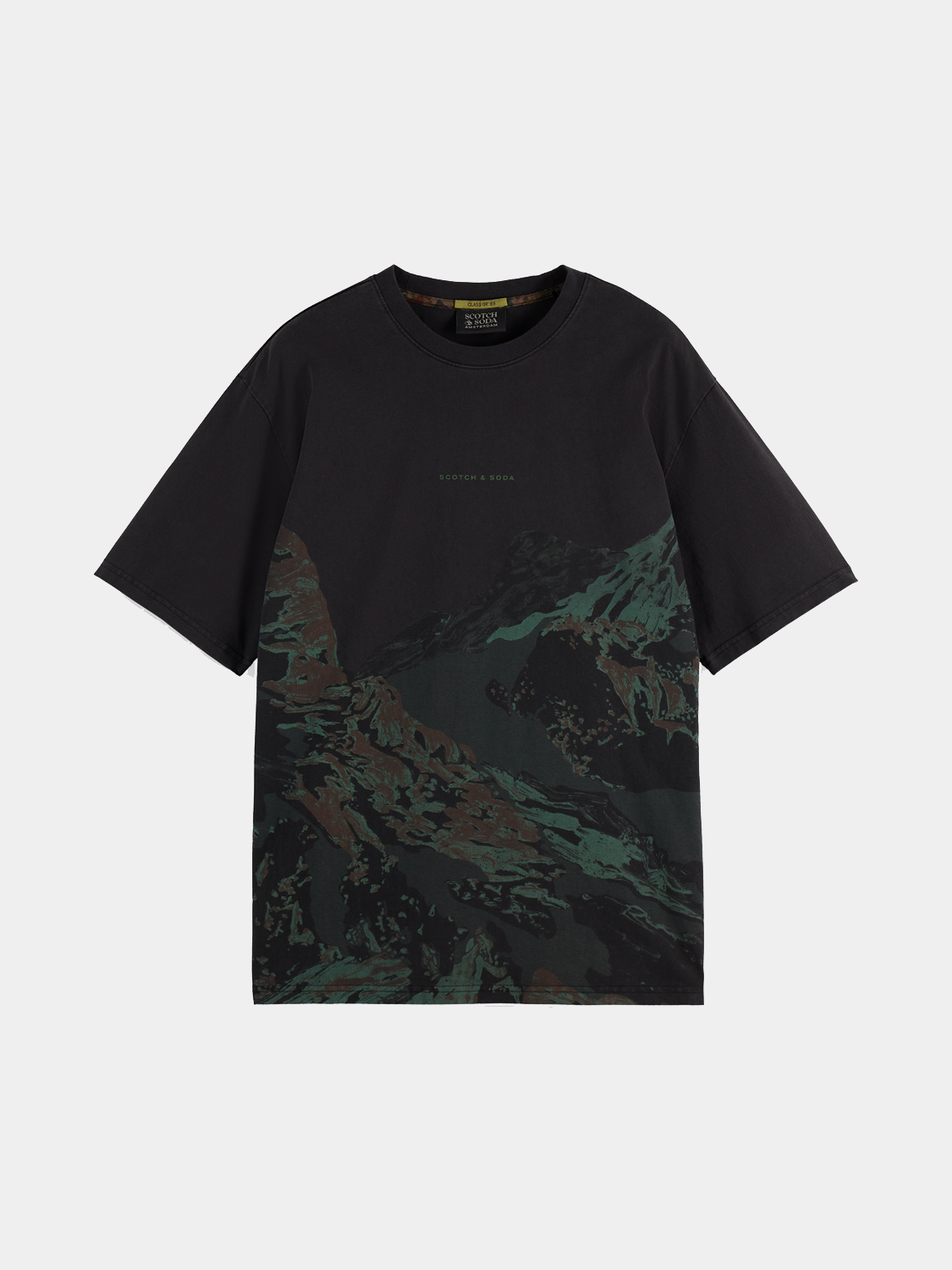 Over-dyed t-shirt - Scotch & Soda AU