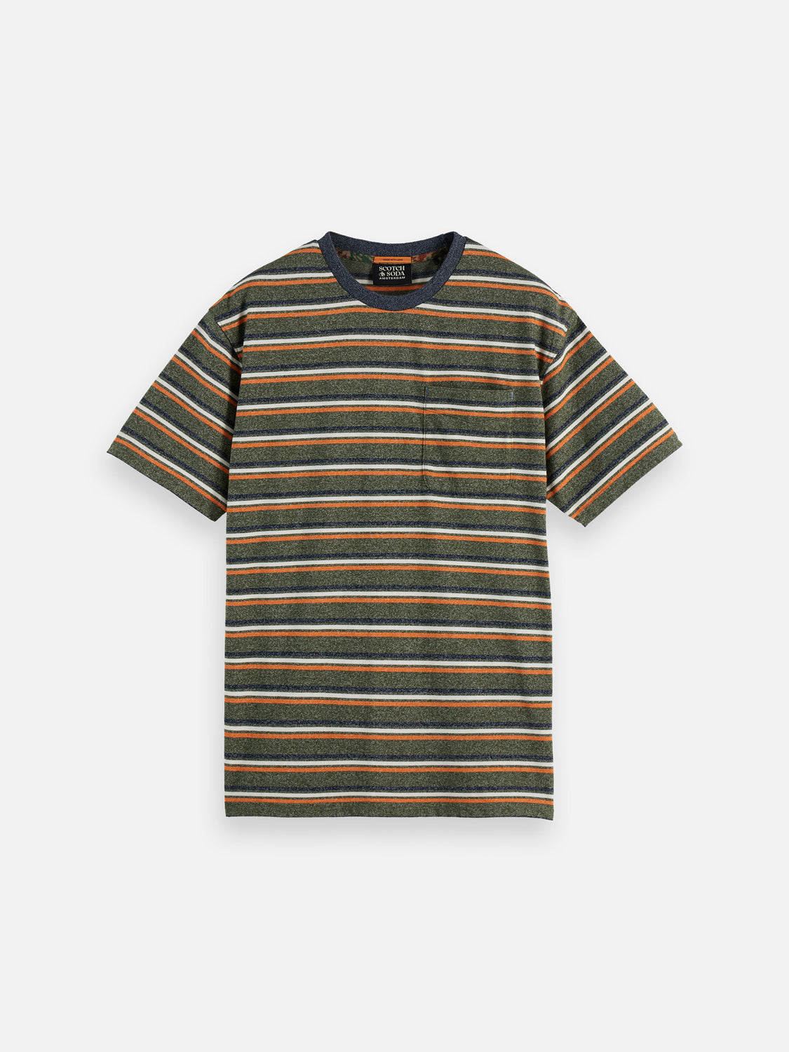Yarn-dyed striped t-shirt - Scotch & Soda AU