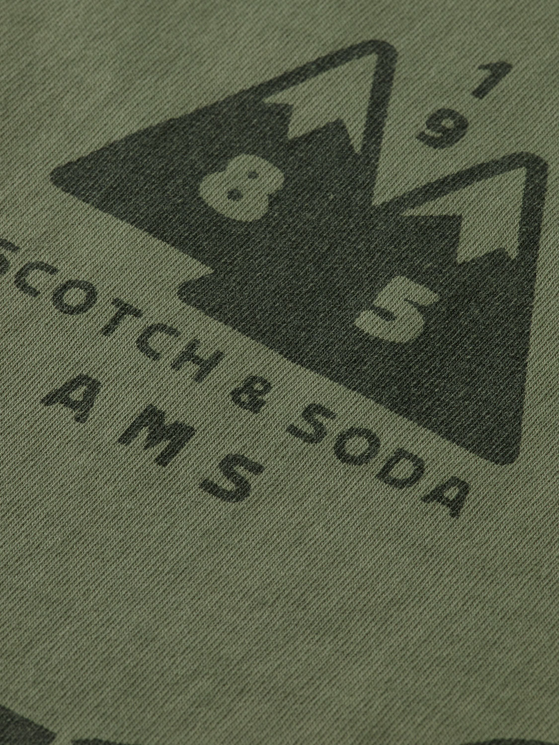 Garment-dyed t-shirt - Scotch & Soda AU
