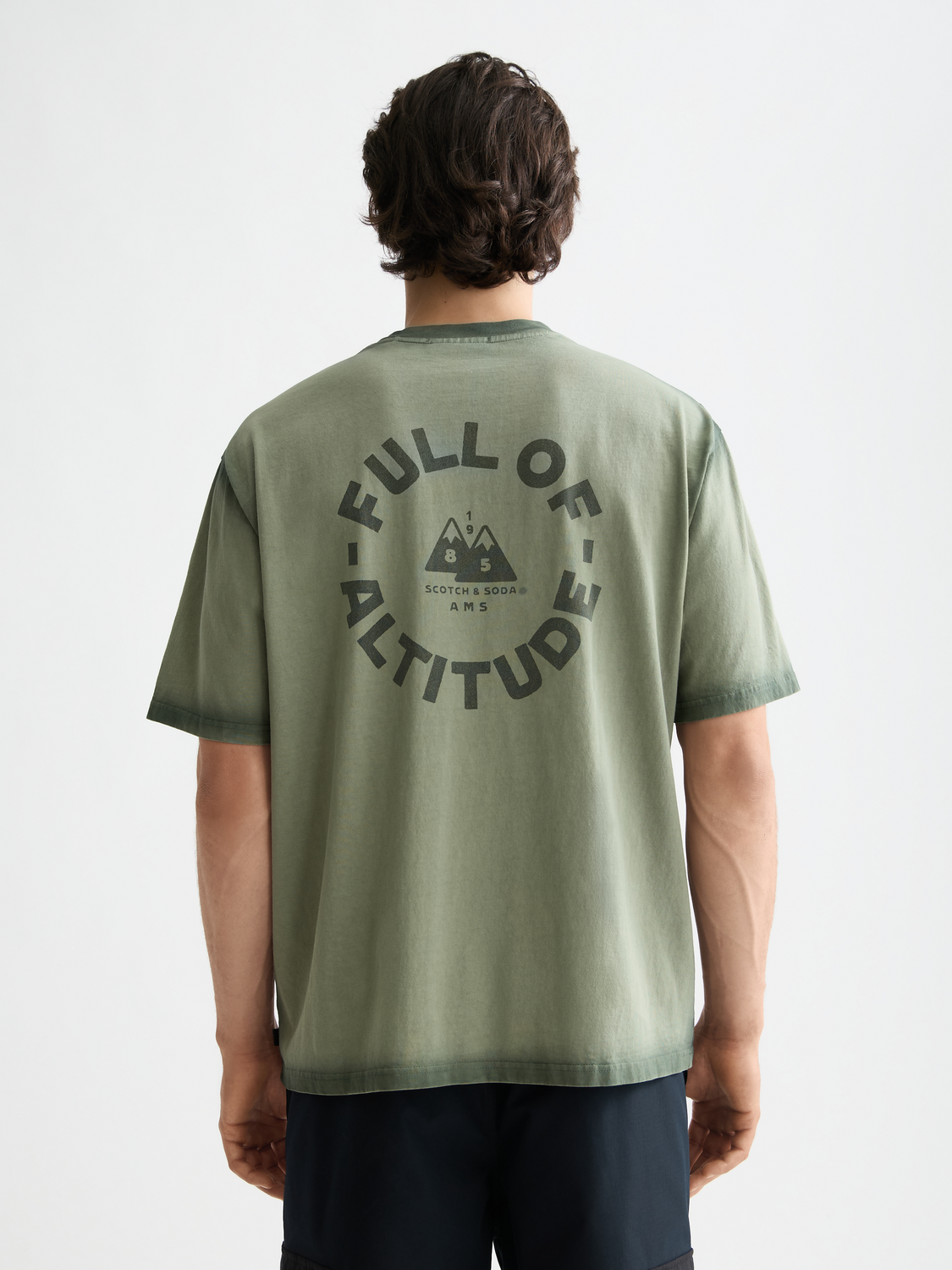 Garment-dyed t-shirt - Scotch & Soda AU