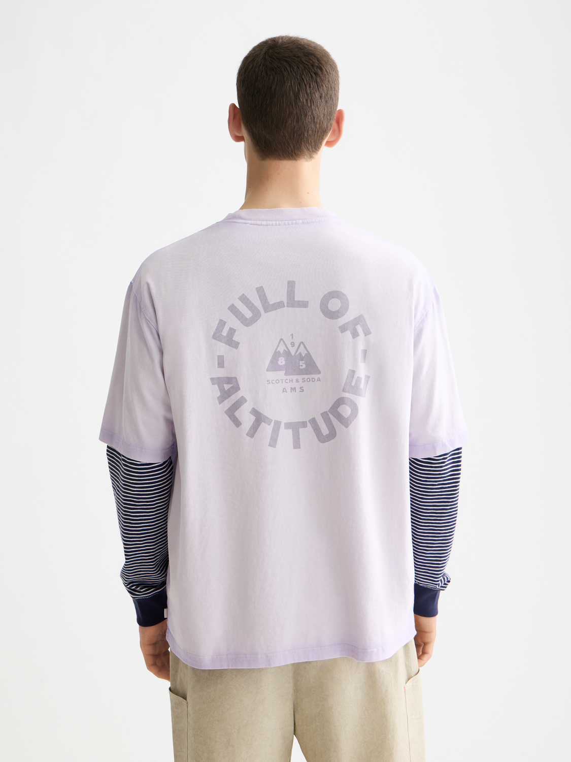 Garment-dyed t-shirt - Scotch & Soda AU