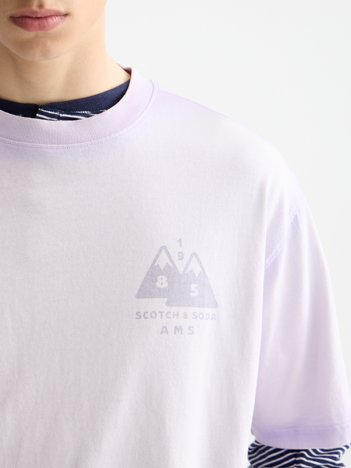 Garment-dyed t-shirt - Scotch & Soda AU