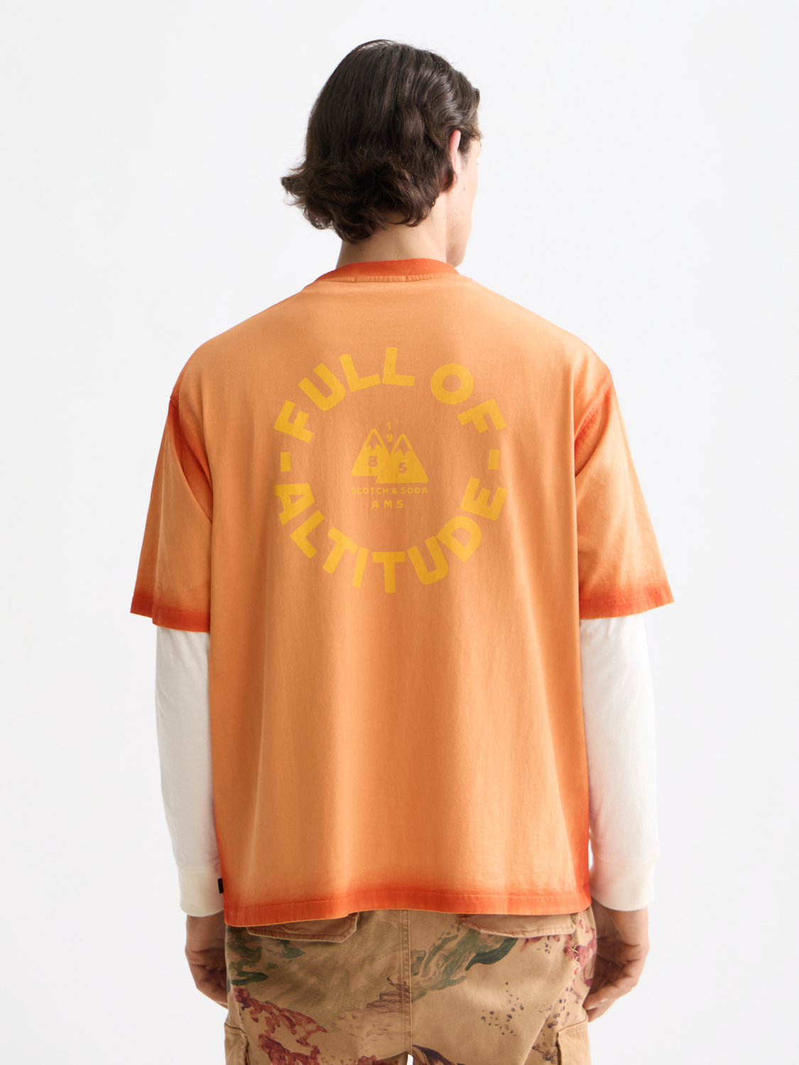 Garment-dyed t-shirt - Scotch & Soda AU