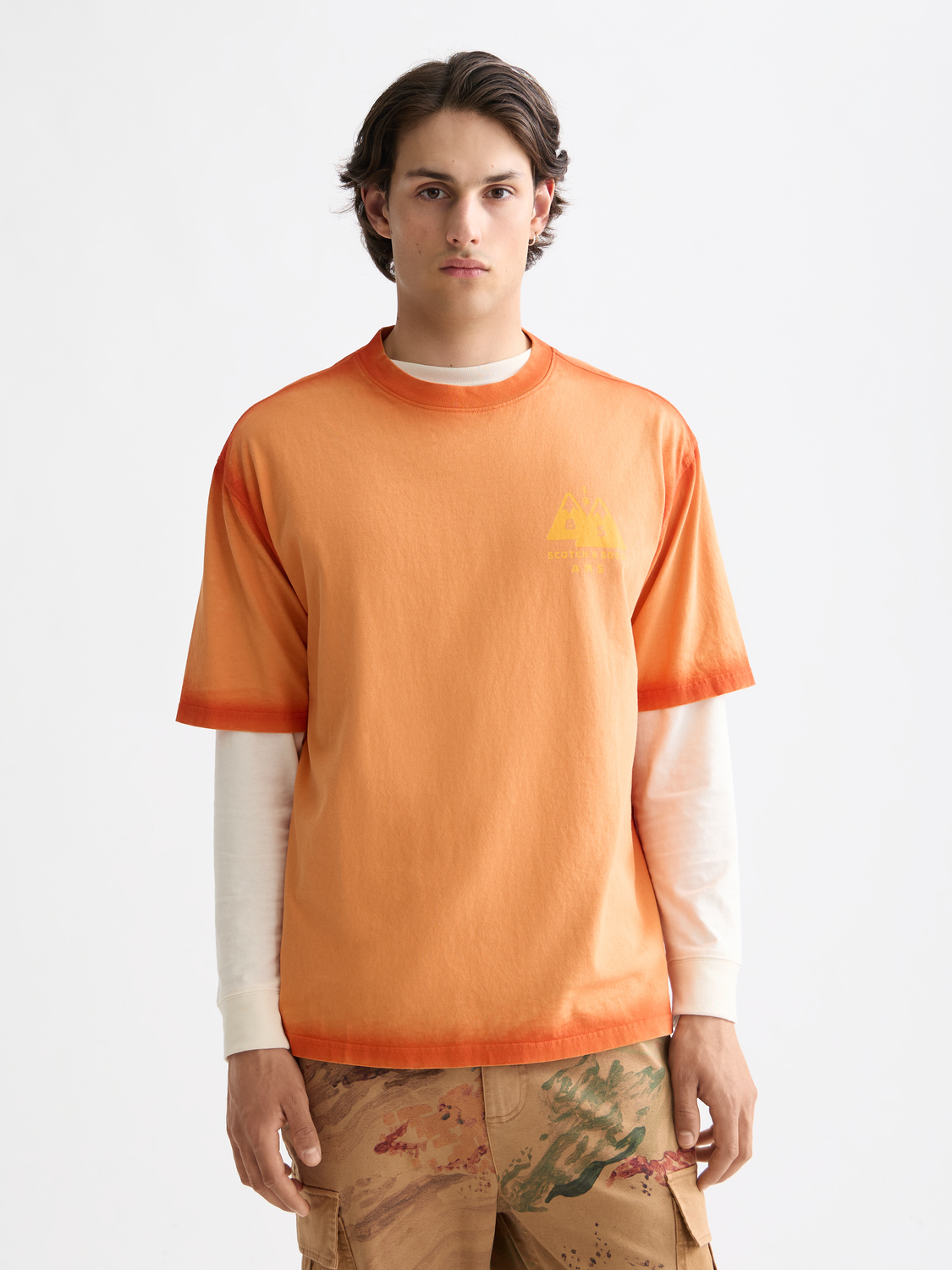 Garment-dyed t-shirt - Scotch & Soda AU