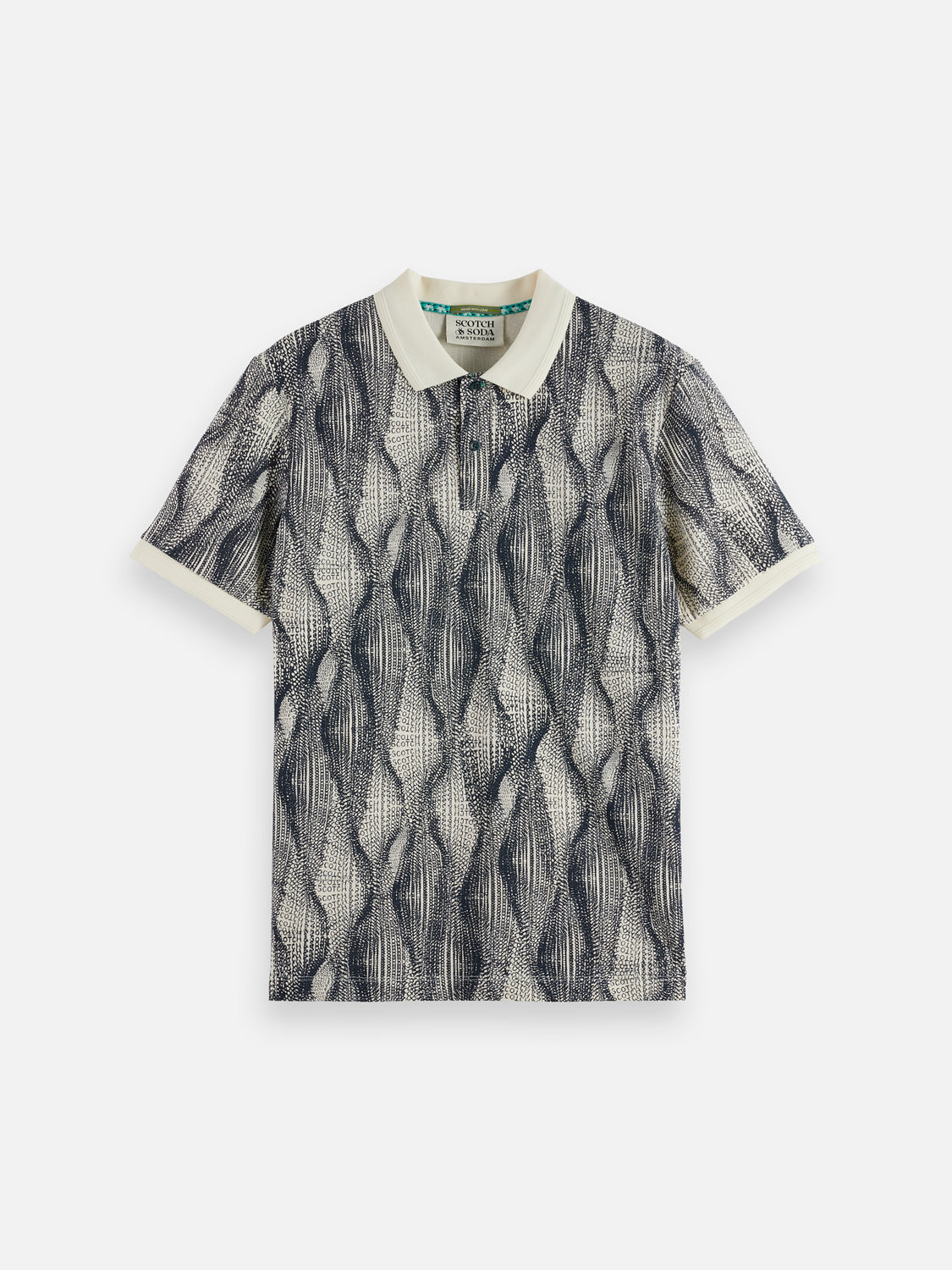 Printed polo - Scotch & Soda AU