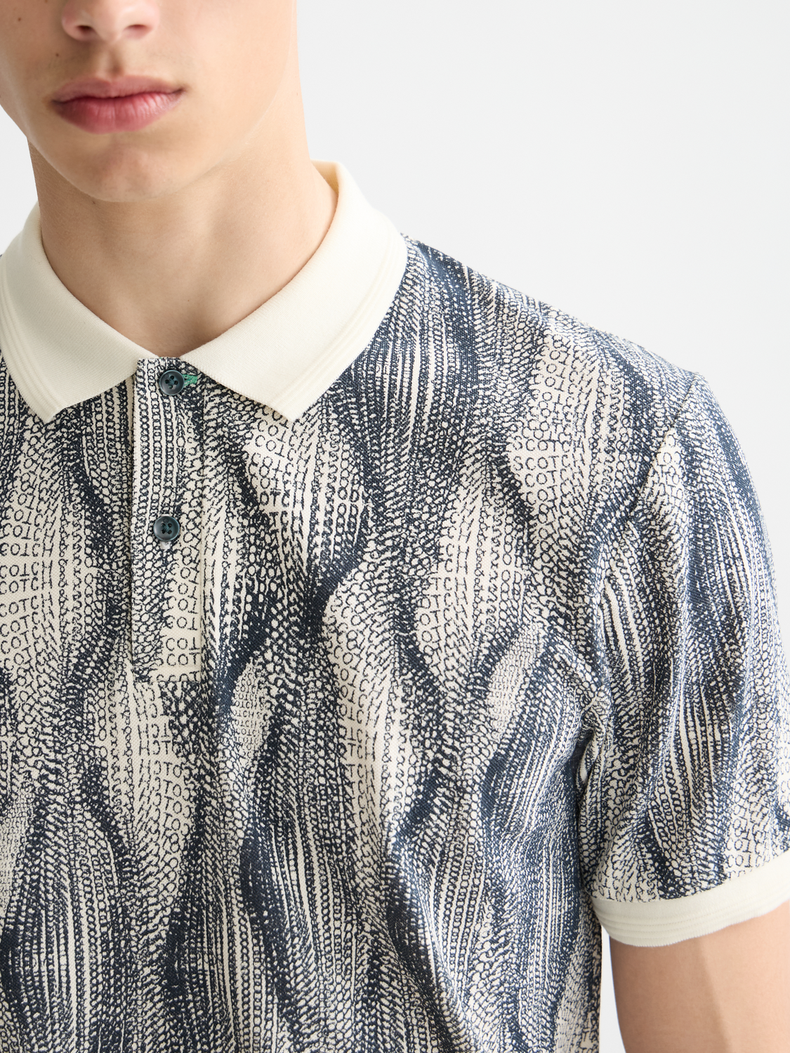 Printed polo - Scotch & Soda AU