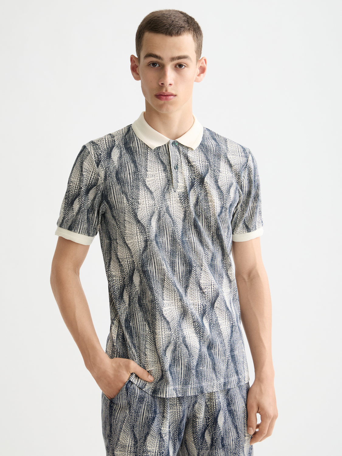 Printed polo - Scotch & Soda AU