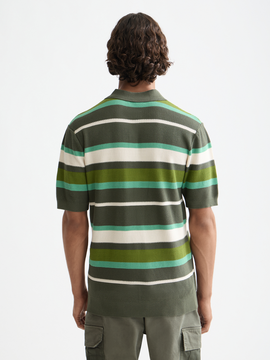 Knitted striped polo - Scotch & Soda AU