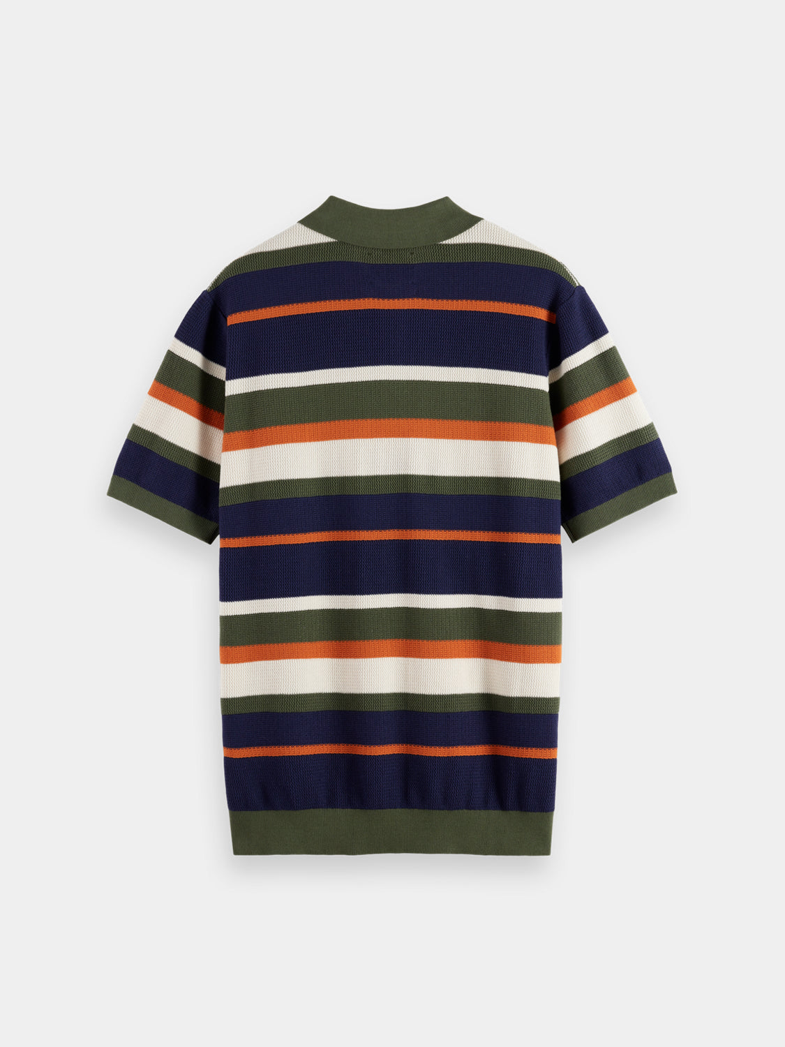 Knitted striped polo - Scotch & Soda AU