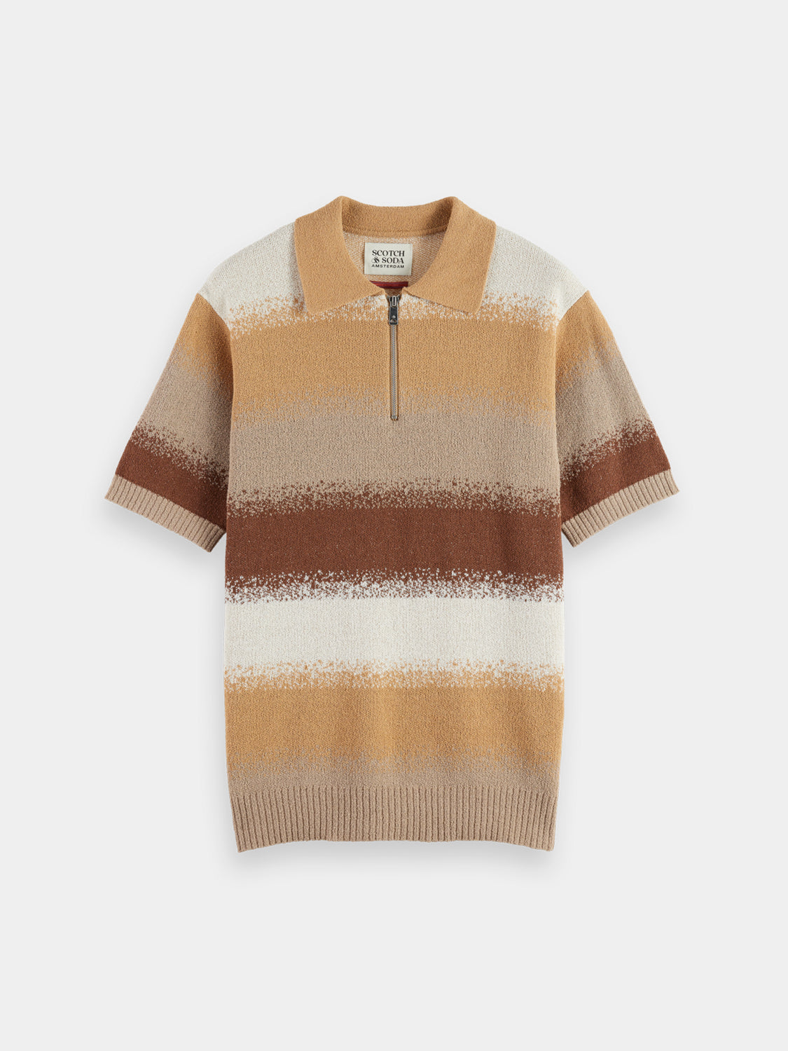 Knitted gradient polo - Scotch & Soda AU