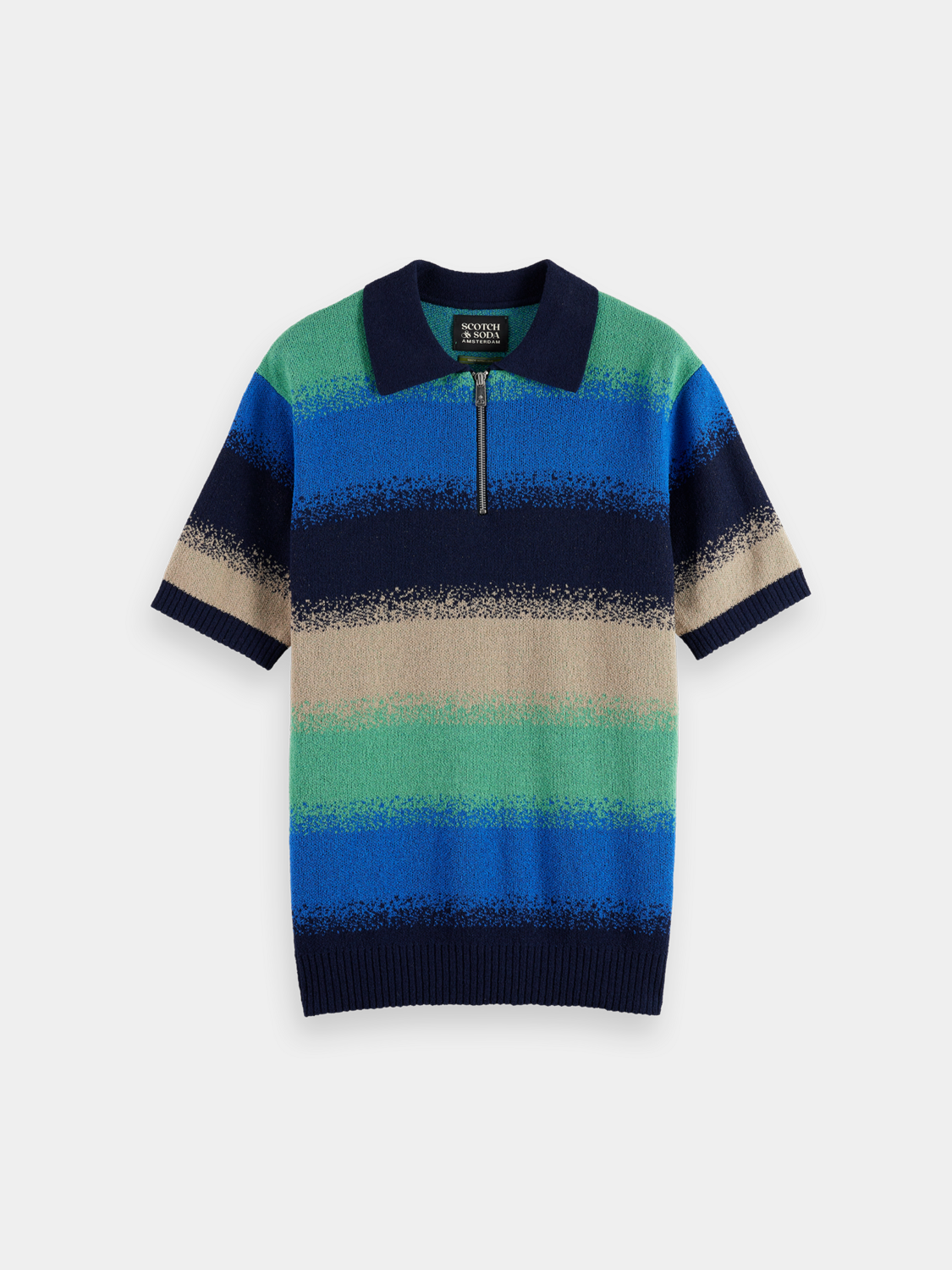 Knitted gradient polo - Scotch & Soda AU