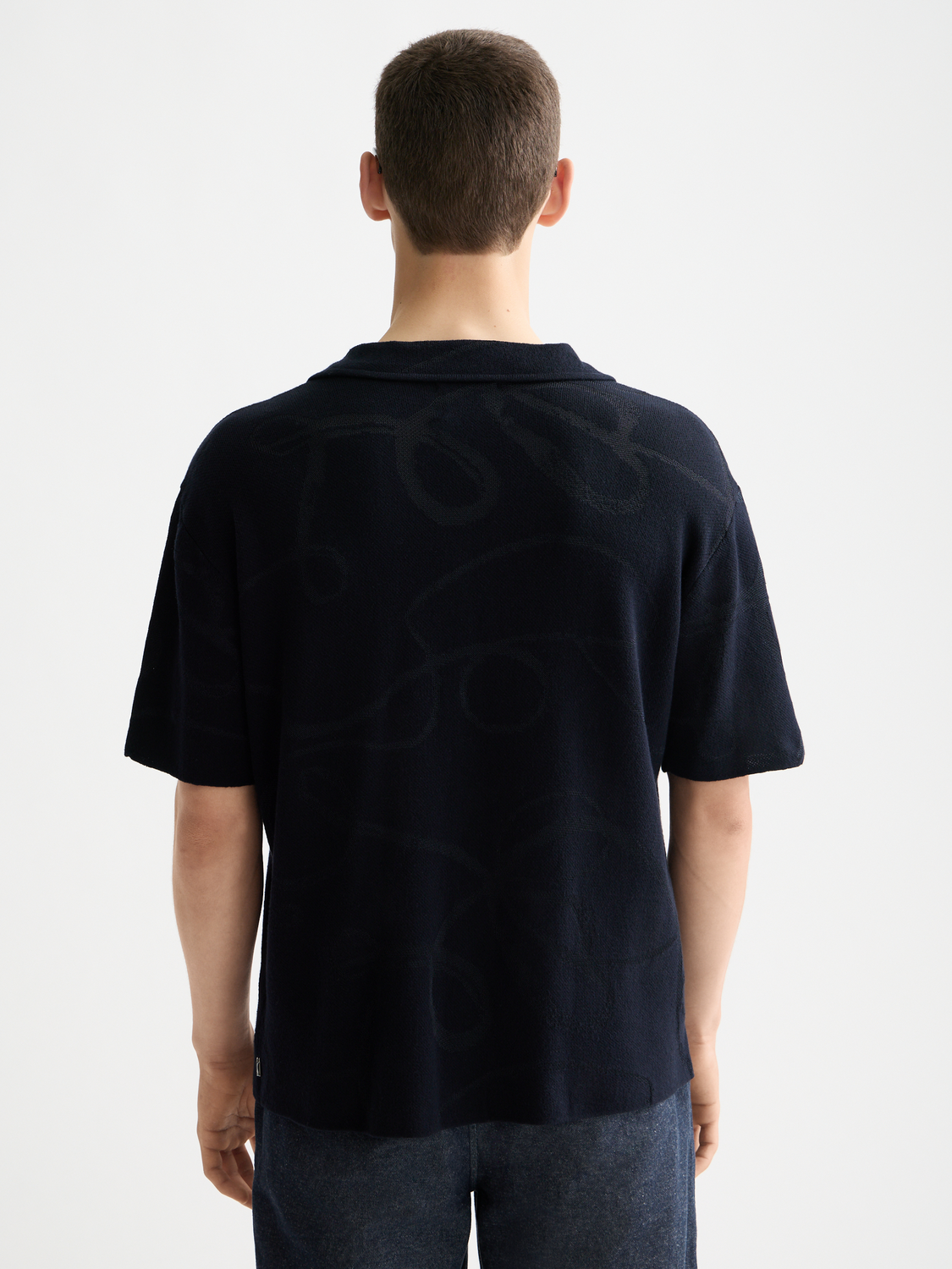 Jacquard short sleeved shirt - Scotch & Soda AU