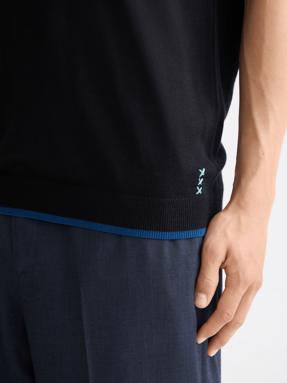Knitted t-shirt - Scotch & Soda AU