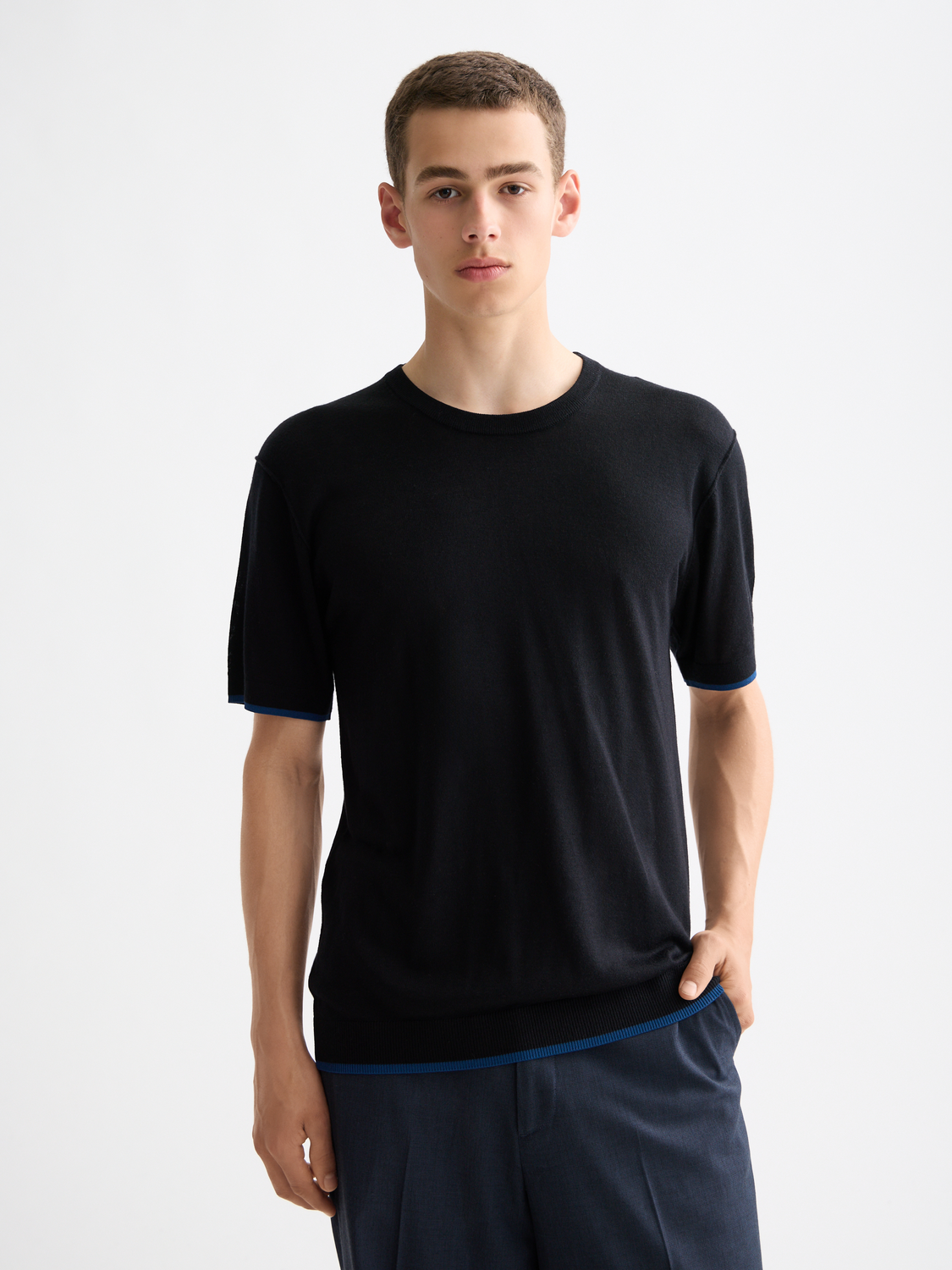 Knitted t-shirt - Scotch & Soda AU