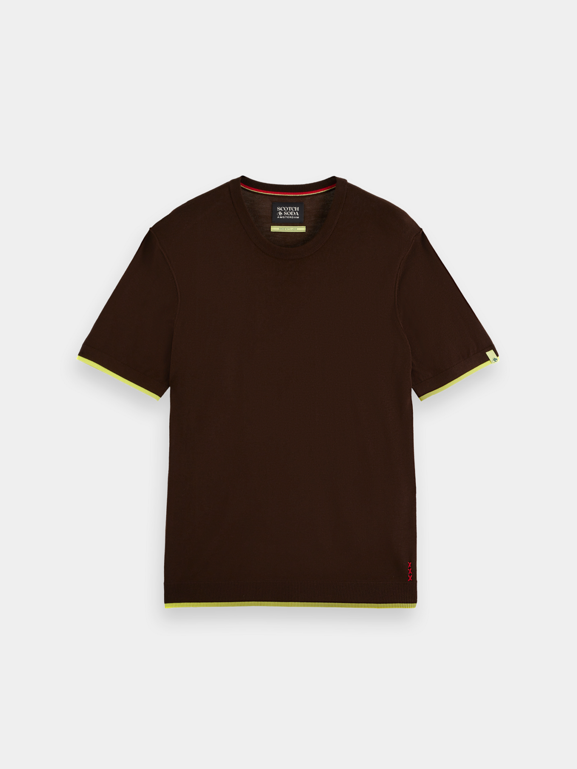 Knitted t-shirt - Scotch & Soda AU