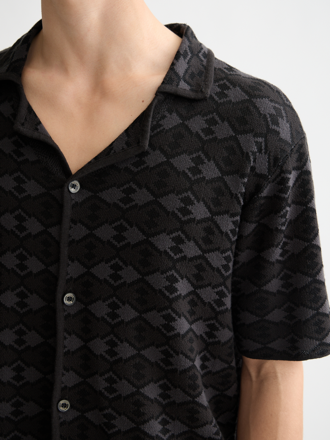 Knitted short sleeved shirt - Scotch & Soda AU