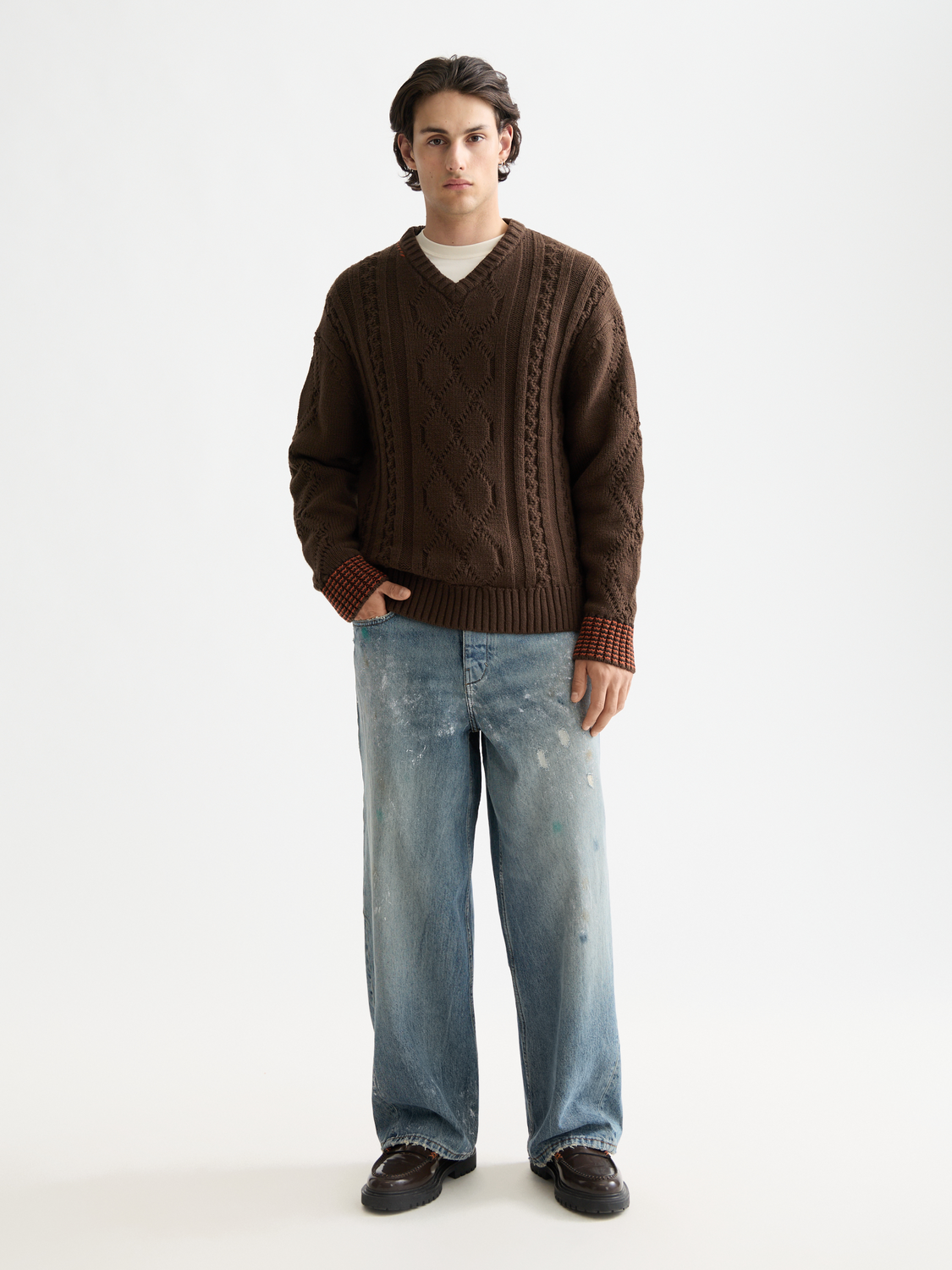 V-neck pullover - Scotch & Soda AU