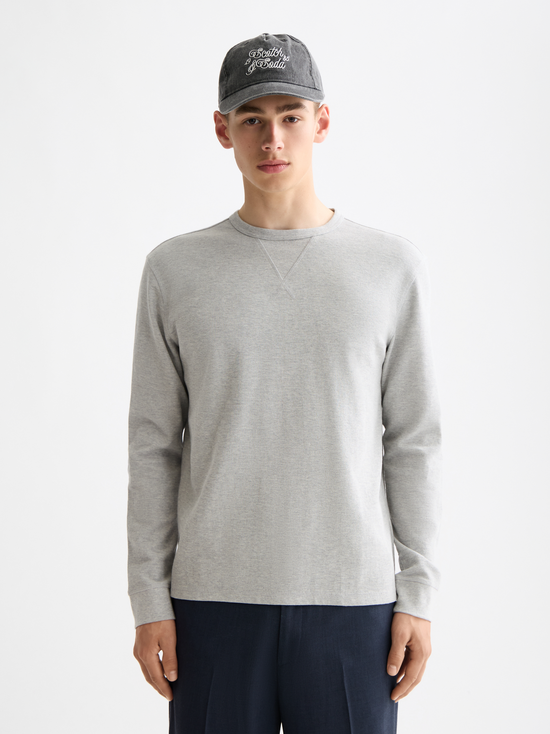 Waffle long sleeved t-shirt - Scotch & Soda AU