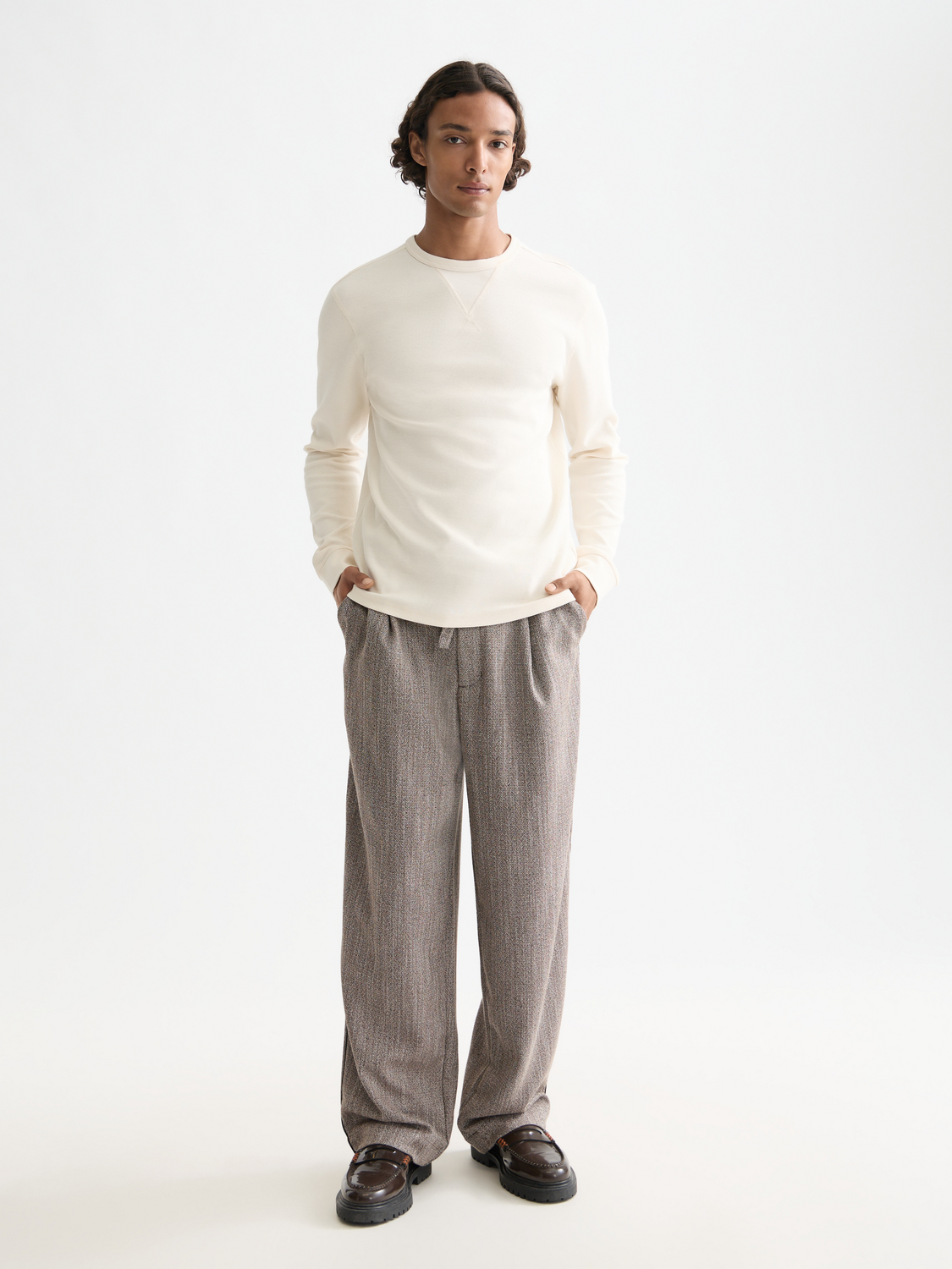 Waffle long sleeved t-shirt - Scotch & Soda AU