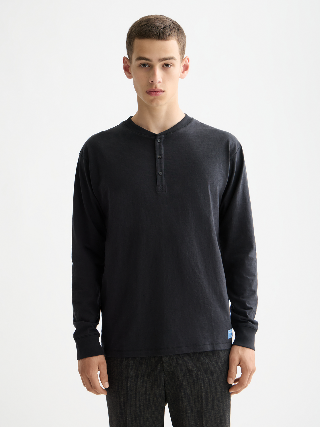 Slub Henley shirt - Scotch & Soda AU