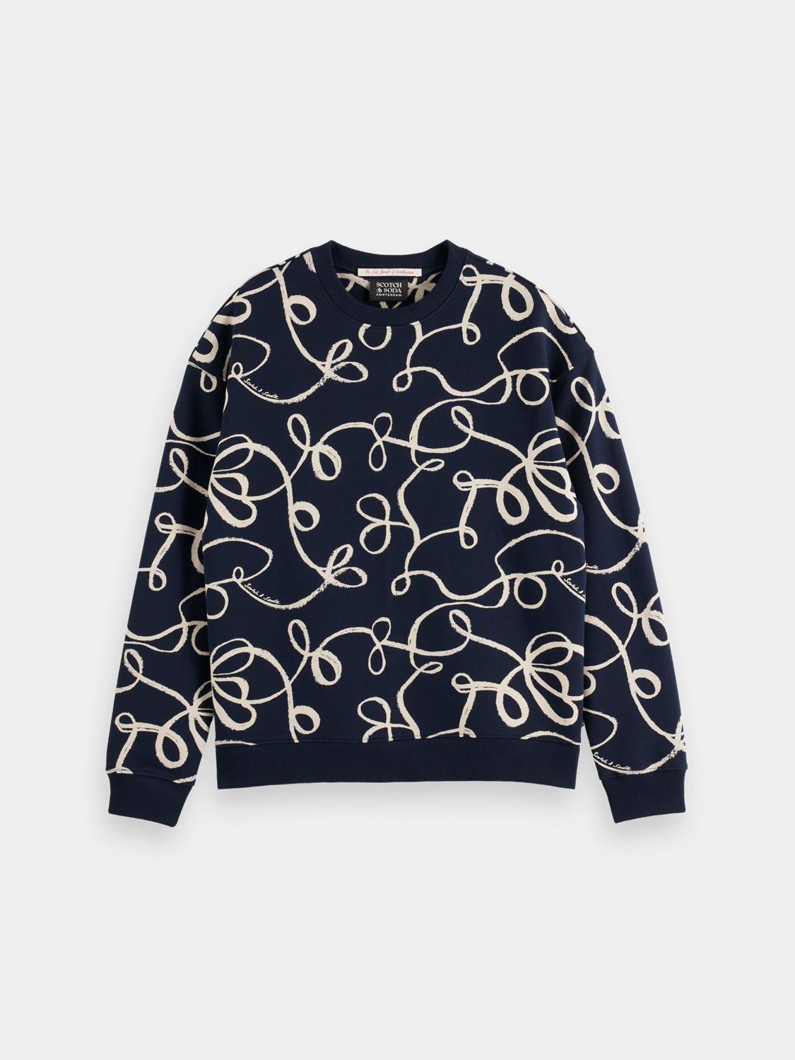 Printed sweatshirt - Scotch & Soda AU