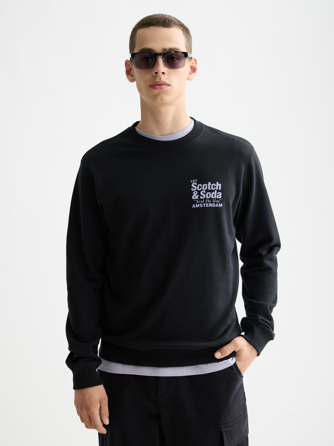 Artwork sweatshirt - Scotch & Soda AU