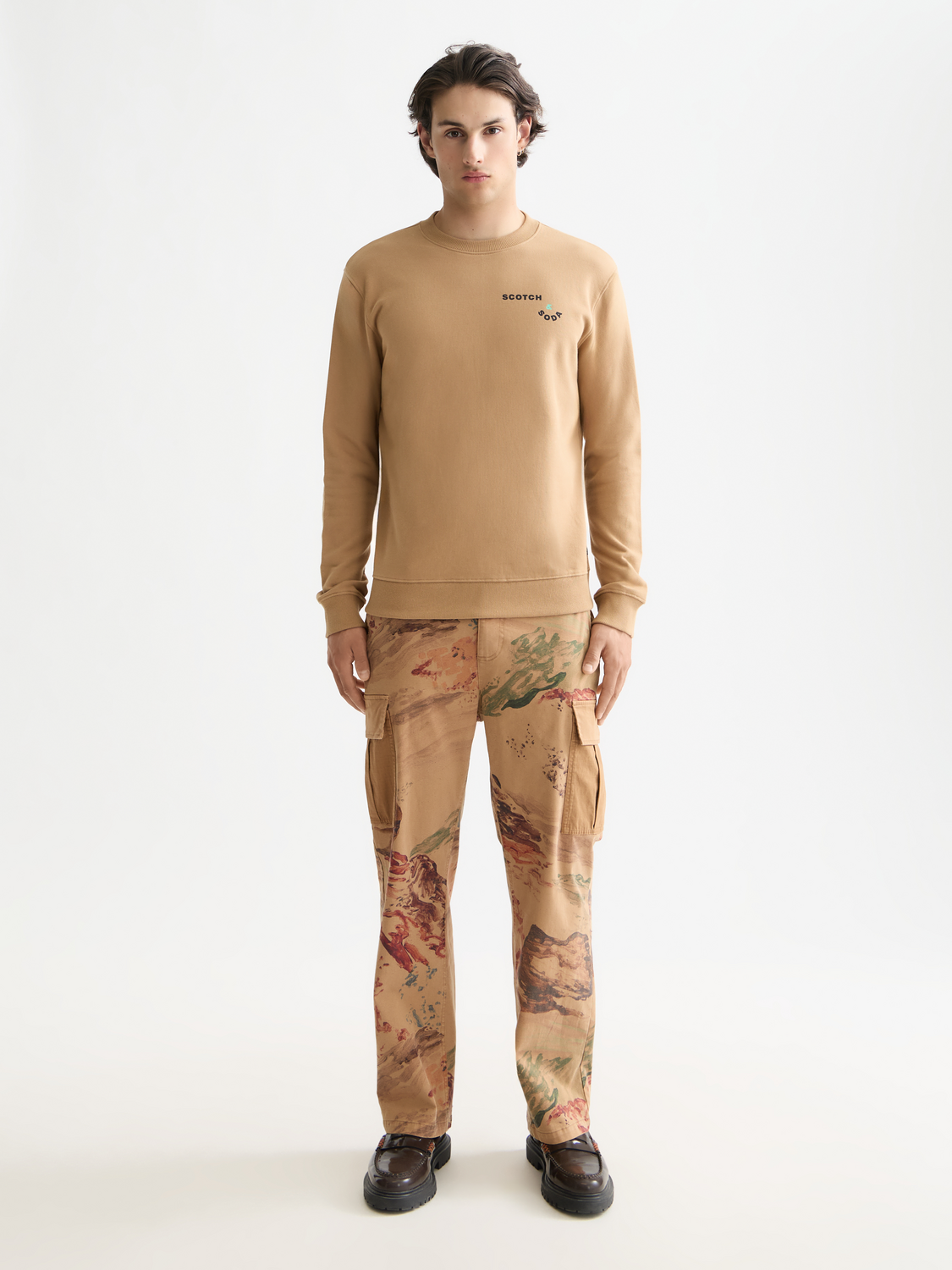 Artwork sweatshirt - Scotch & Soda AU
