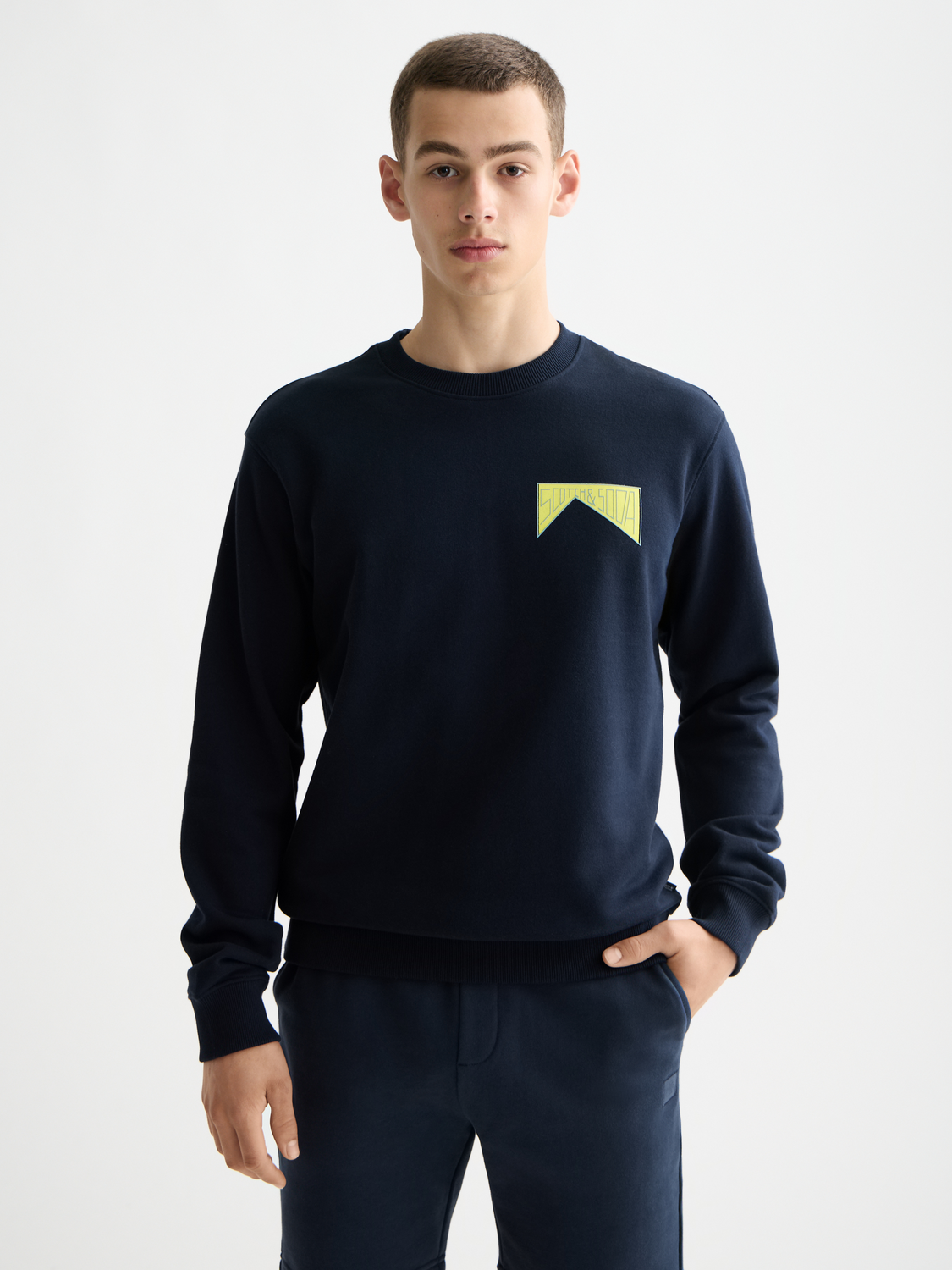 Artwork sweatshirt - Scotch & Soda AU