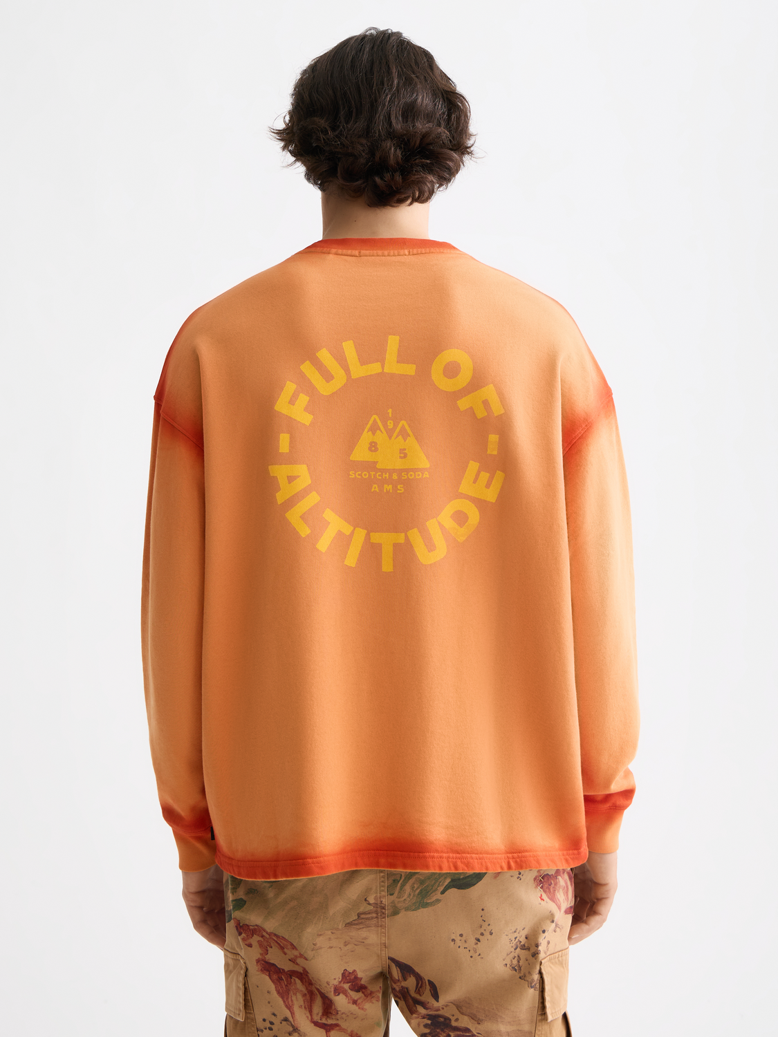 Artwork sweatshirt - Scotch & Soda AU