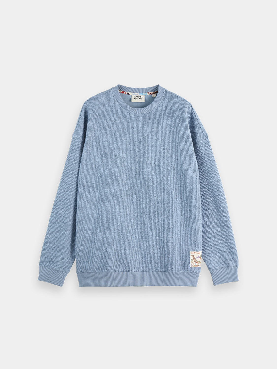 Textured sweatshirt - Scotch & Soda AU