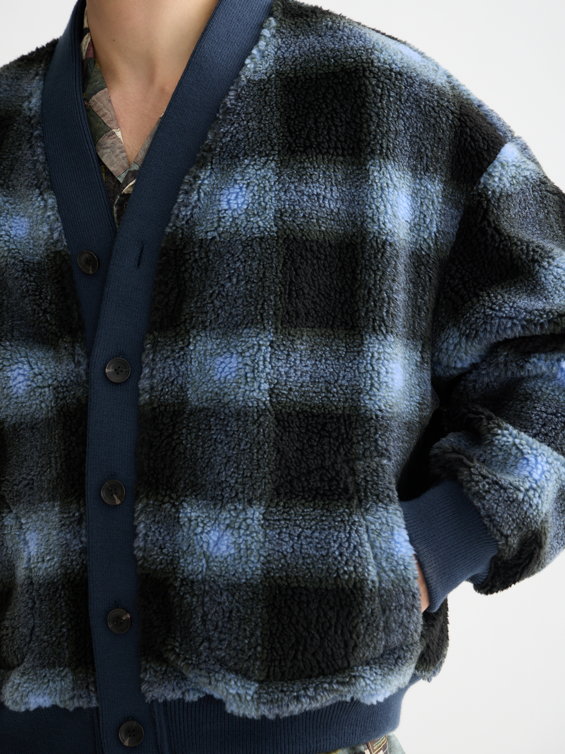 Fleece cardigan - Scotch & Soda AU