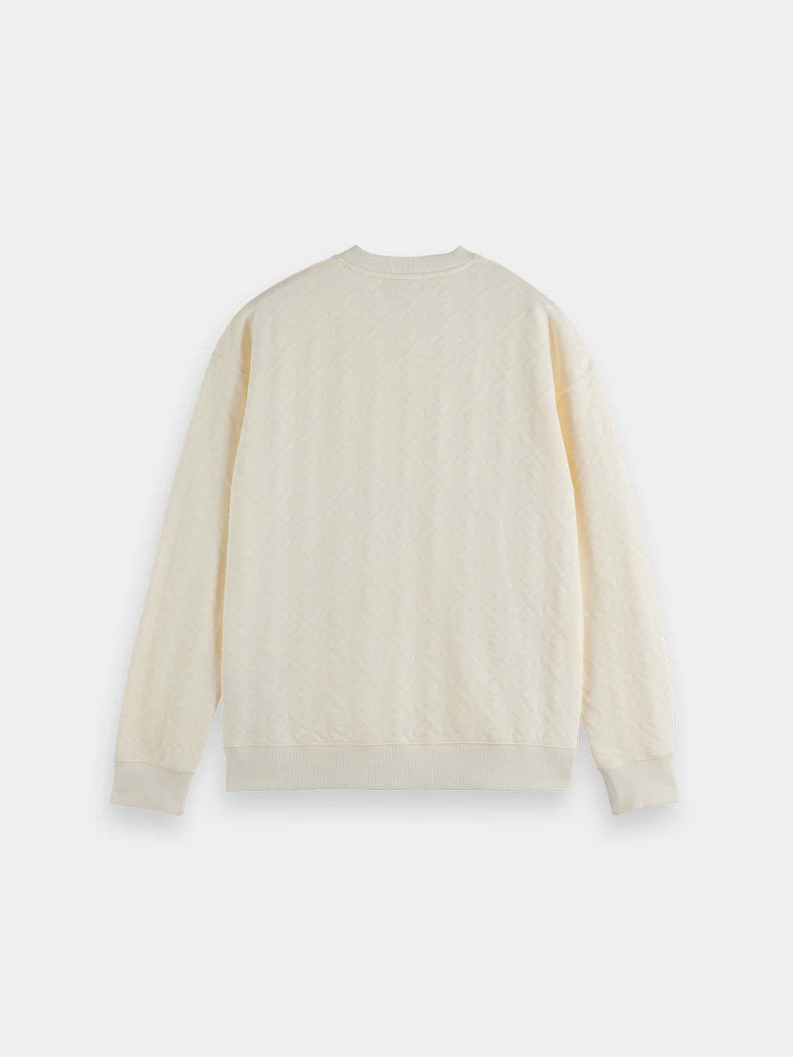 Jacquard terry sweatshirt - Scotch & Soda AU