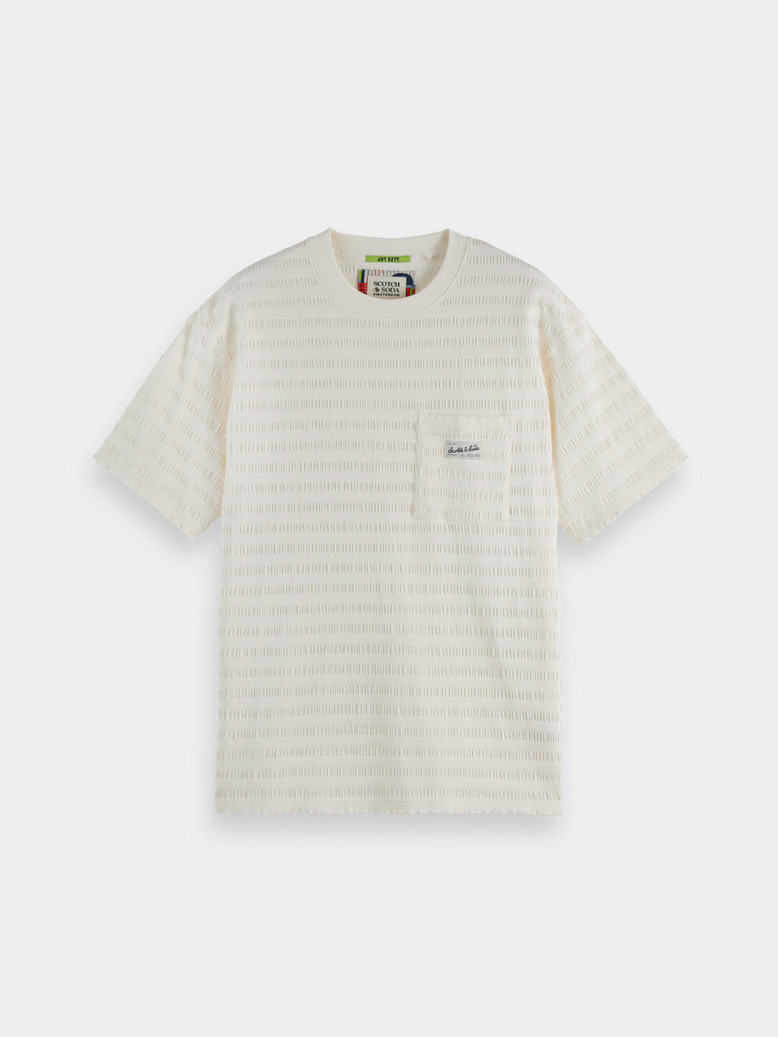 Textured t-shirt - Scotch & Soda AU