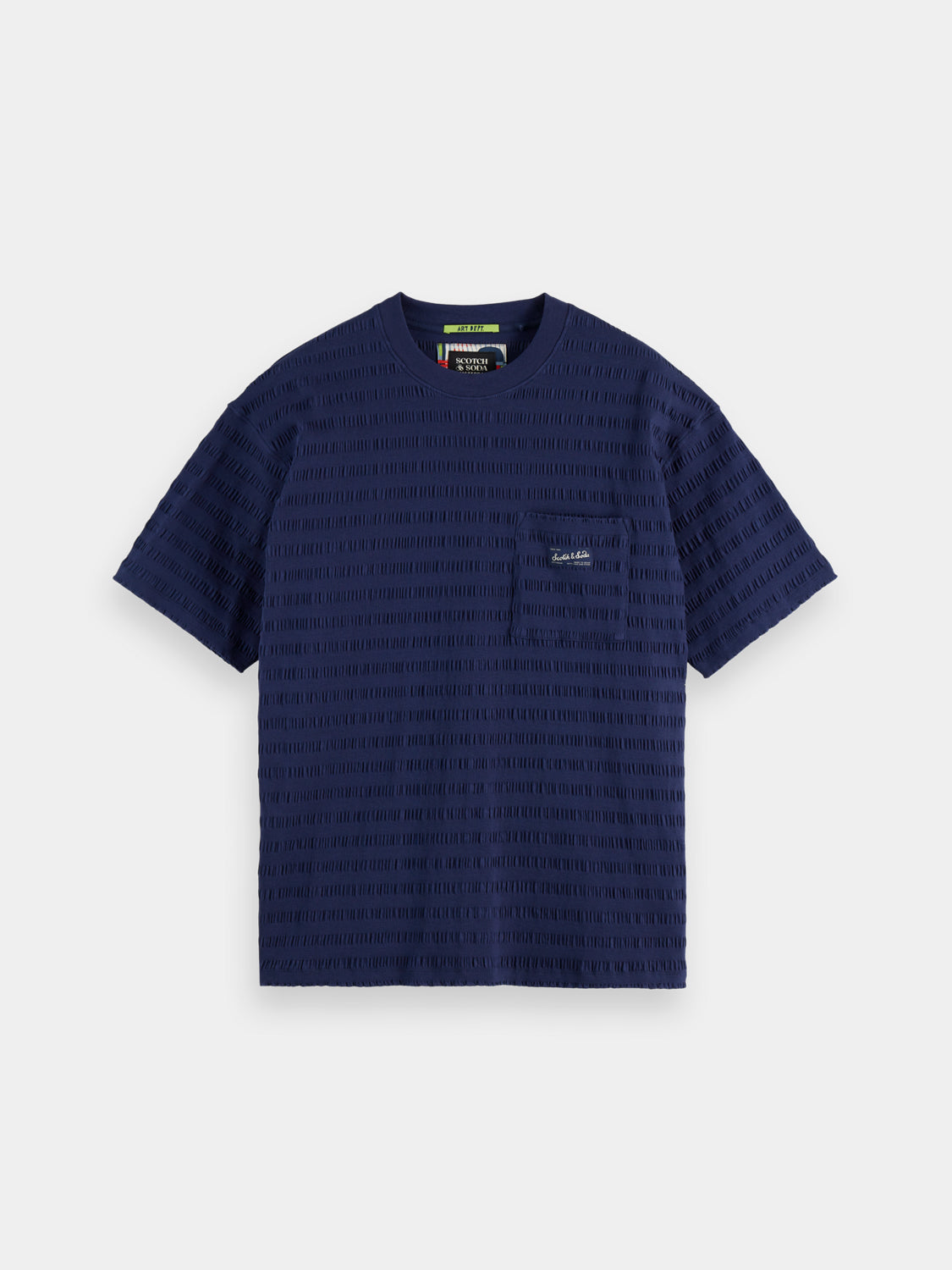 Textured t-shirt - Scotch & Soda AU