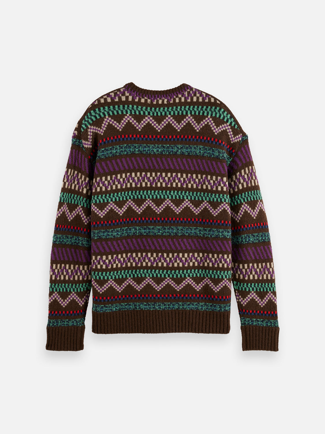 Jacquard knitted pullover - Scotch & Soda AU