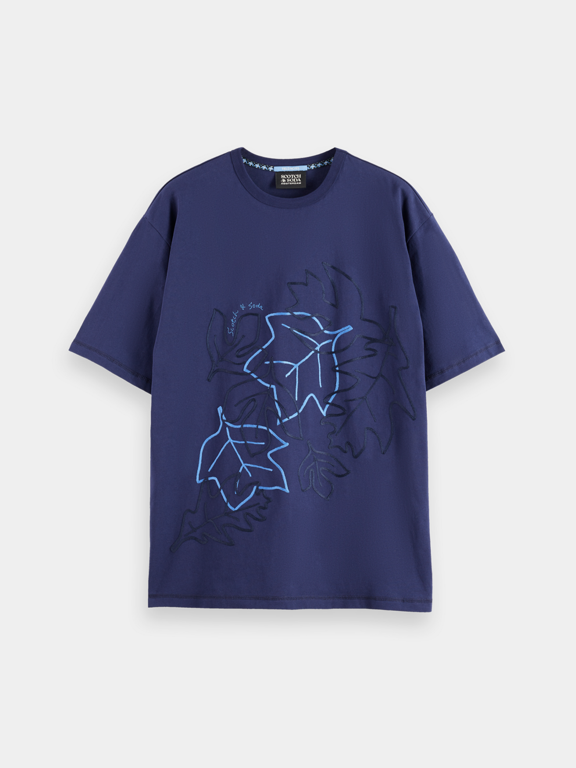 Embroidered t-shirt - Scotch & Soda AU