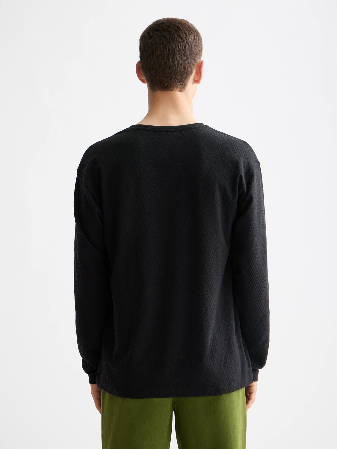 Jacquard long sleeved t-shirt - Scotch & Soda AU