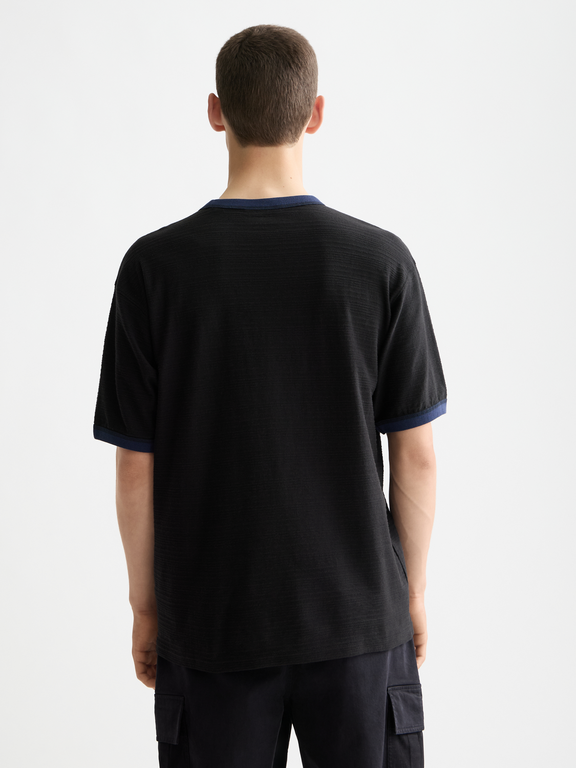 Bound neckline t-shirt - Scotch & Soda AU