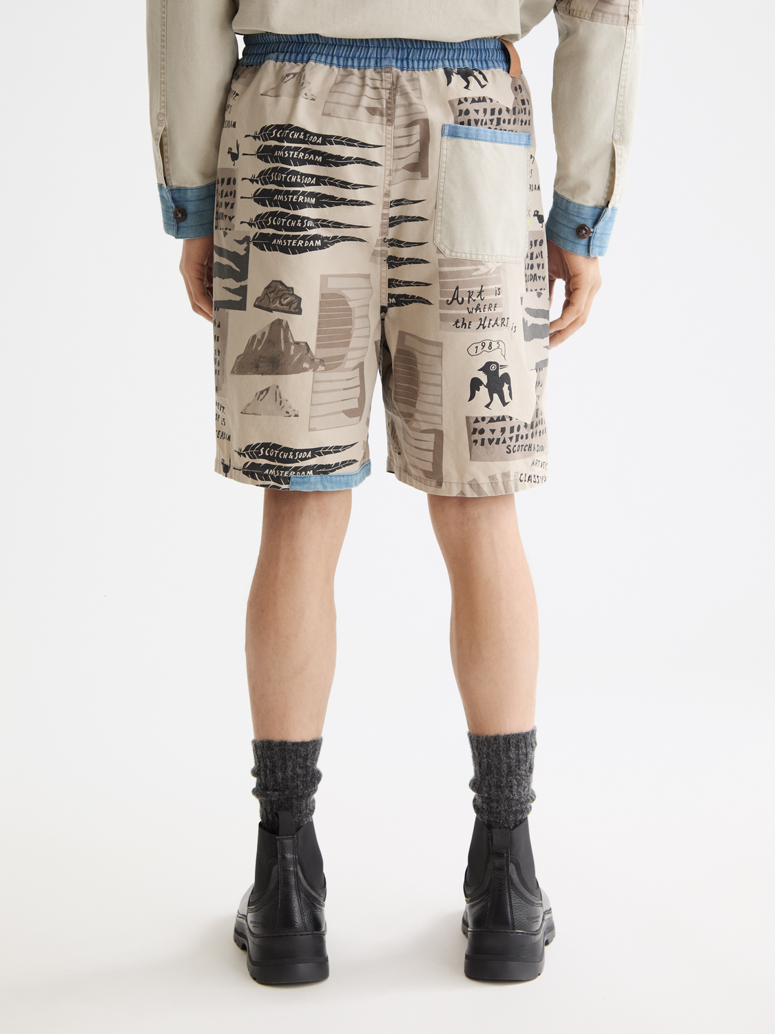 Fave printed shorts - Scotch & Soda AU
