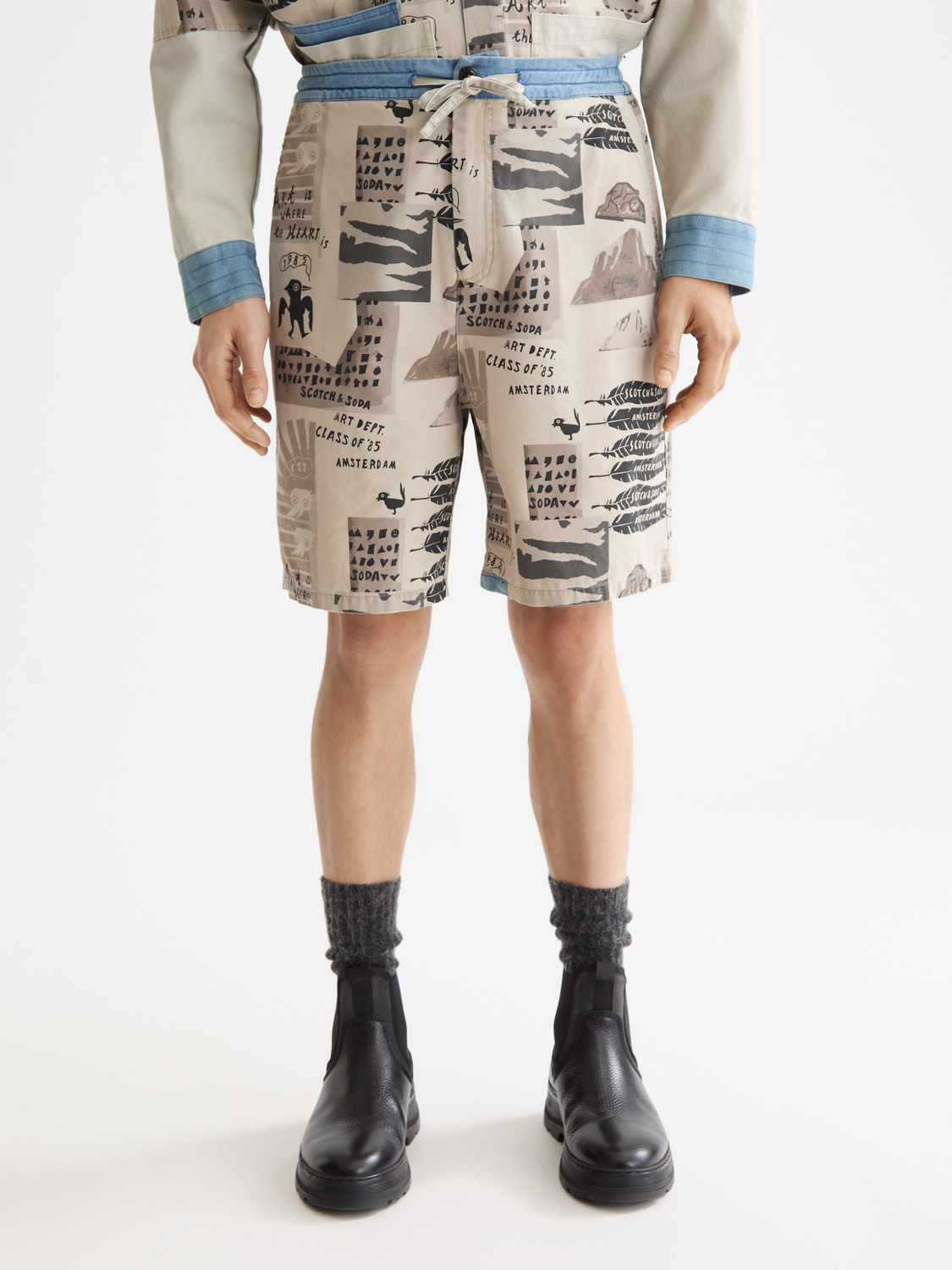 Fave printed shorts - Scotch & Soda AU