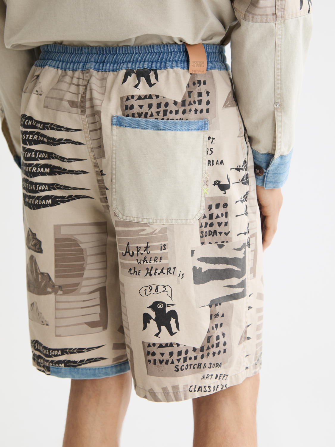Fave printed shorts - Scotch & Soda AU