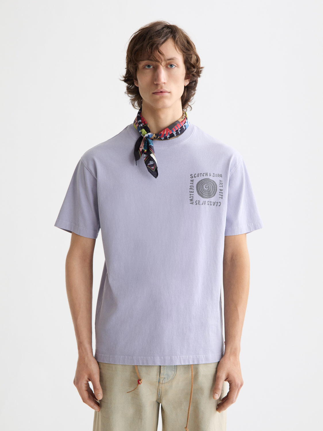 Washed artwork t-shirt - Scotch & Soda AU