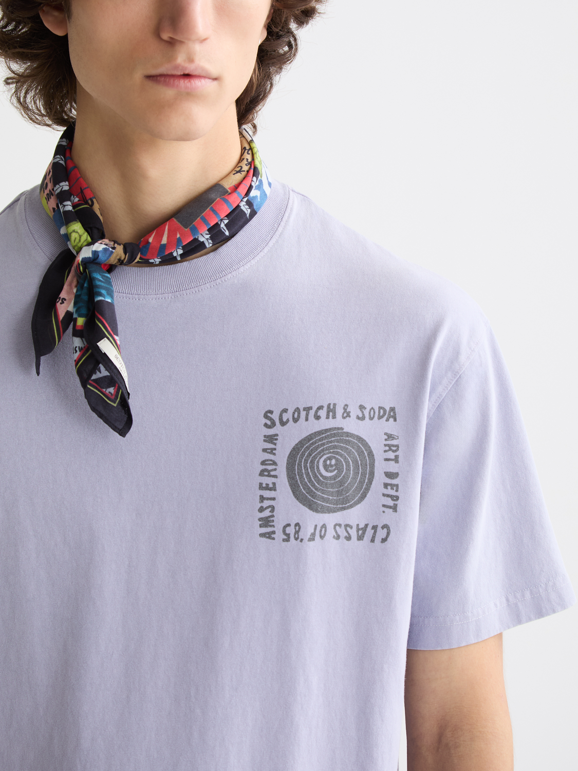 Washed artwork t-shirt - Scotch & Soda AU