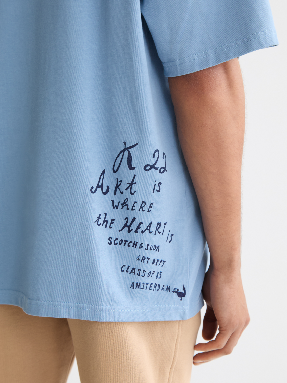 Artwork t-shirt - Scotch & Soda AU