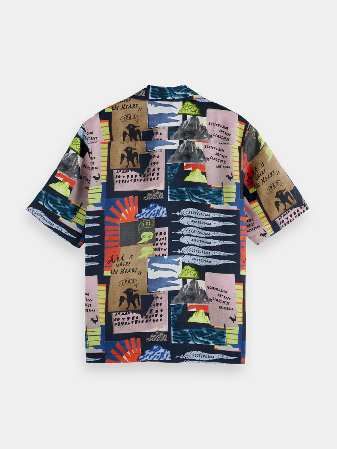 Printed short sleeved shirt - Scotch & Soda AU